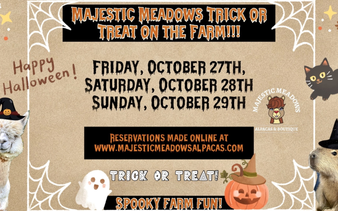 Trick or Treat on the Farm 2023